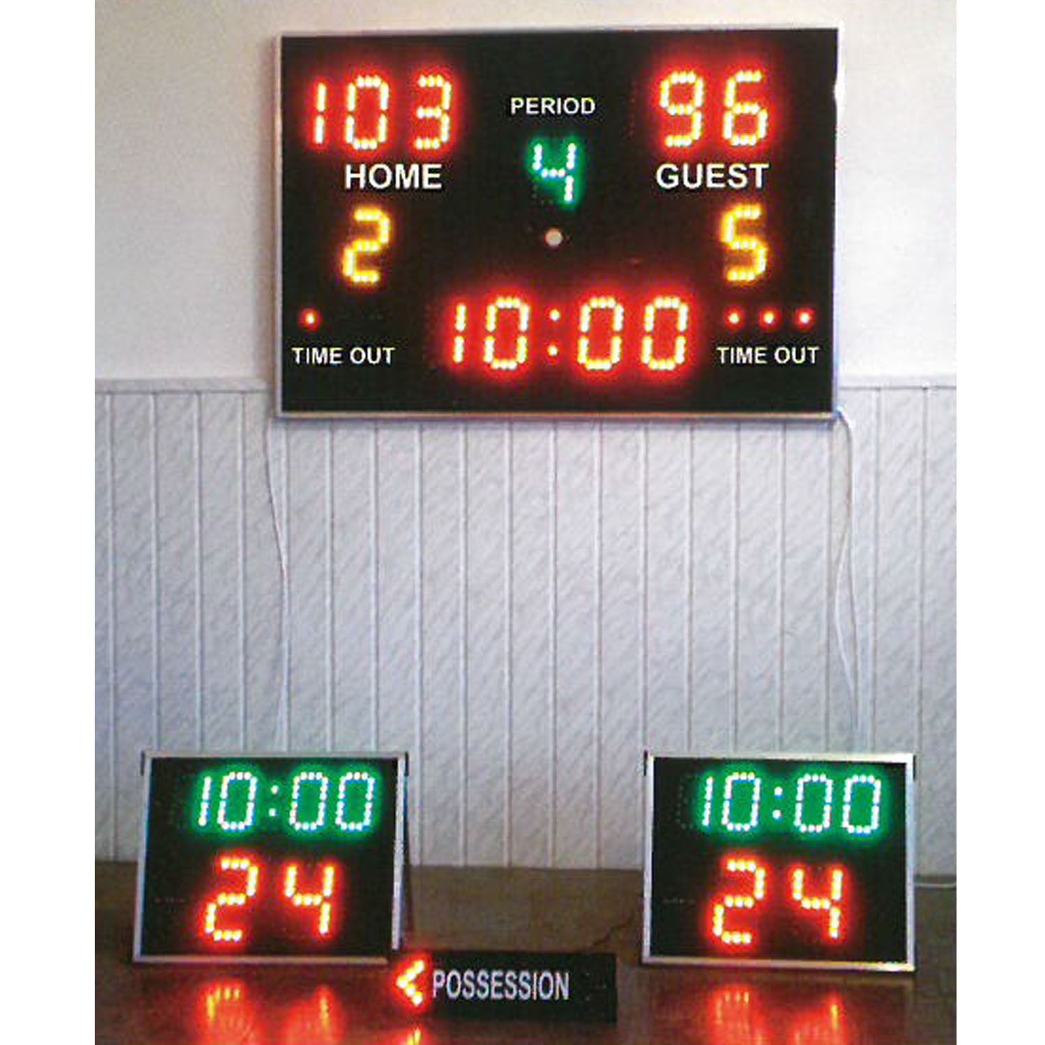 Basketball-Anzeige Set