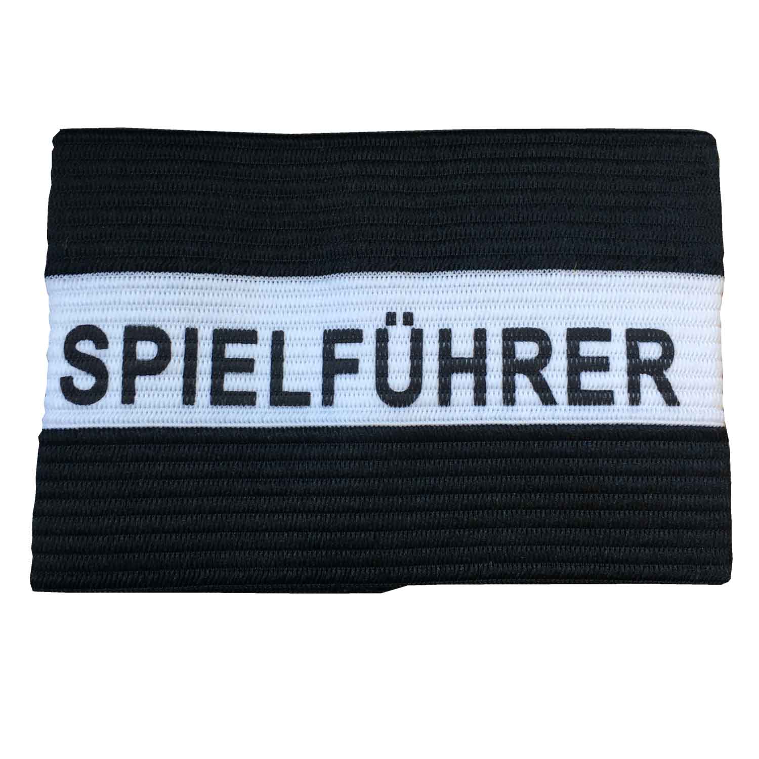 Kapitänsschleife schwarz/weiß